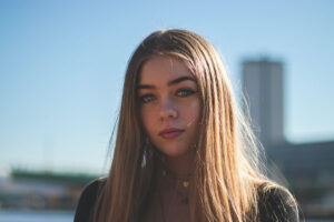 Woman just diagnosed with an STI
